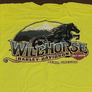 Men's Harley Davidson Wild Horse Pocket Long Sleeve 3XL NEW, NEVER WORN 2015